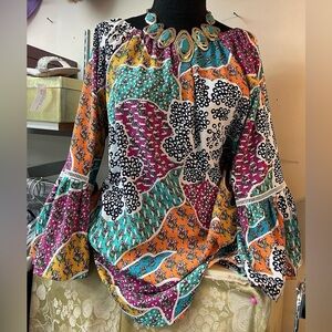 Grace Elements Colorful Top-Like New